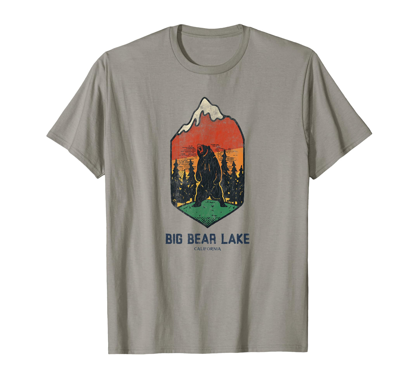 Vintage Retro Big Bear Lake California T-Shirt