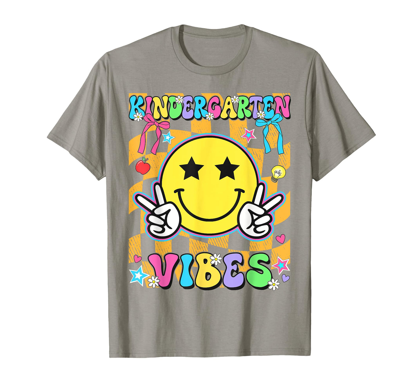 Groovy Kindergarten For Girls Boys Teacher Pre-K Preschool T-Shirt