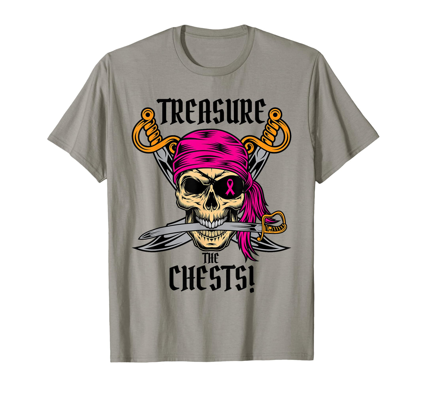 Cool Treasure The Chests Breast Cancer Awareness T-shirt T-Shirt