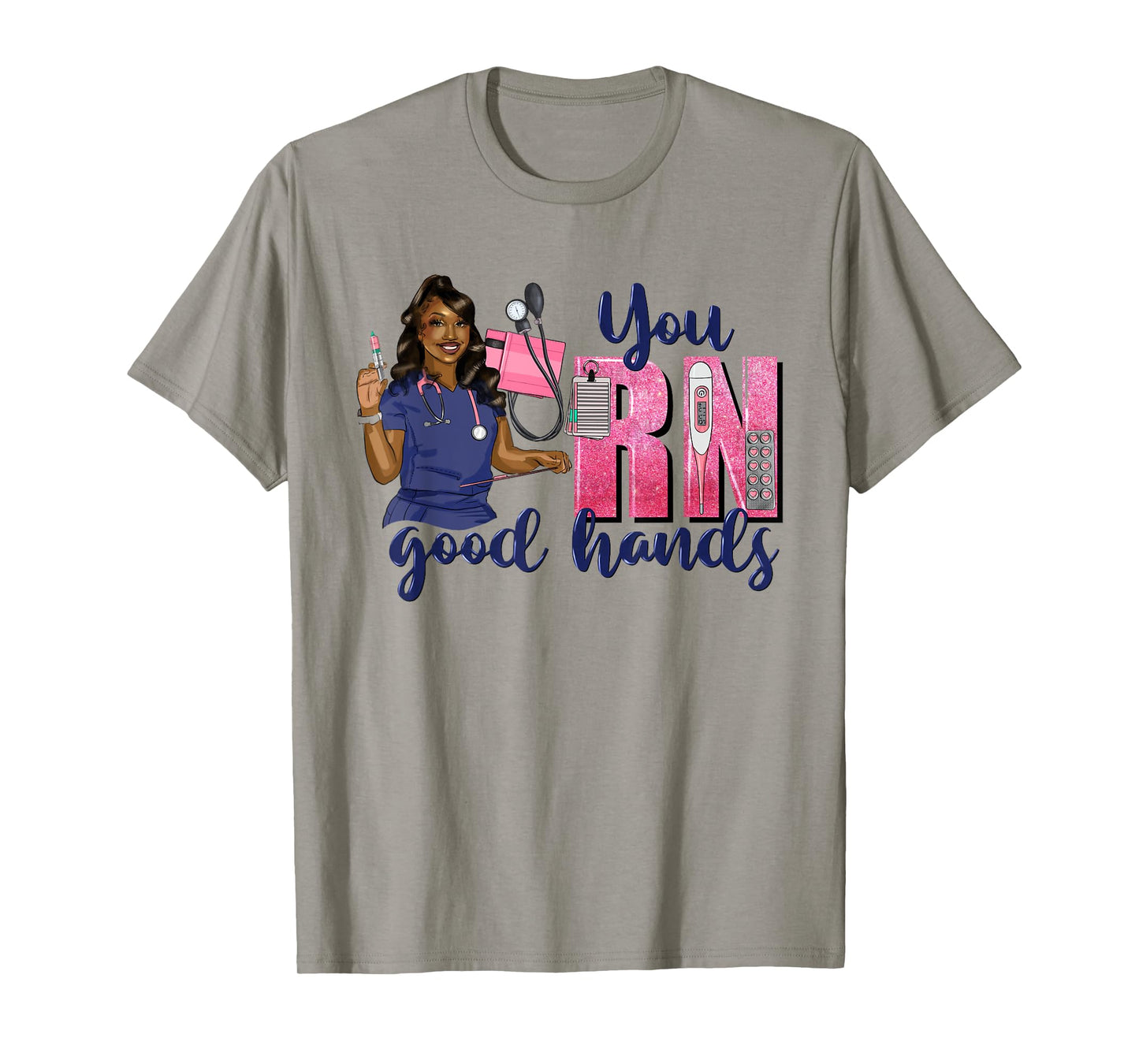 You RN Good Hands School Nurse Week 2025 Nursing Student RN T-Shirt