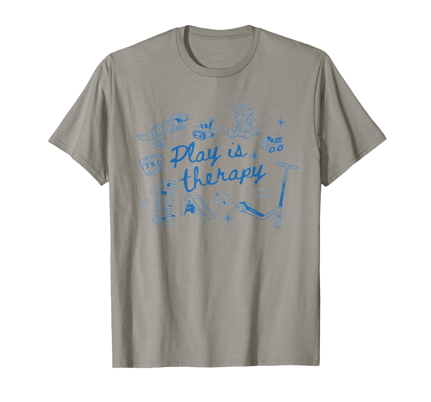 Play is Therapy Child Life Specialist Occupational Therapy T-Shirt