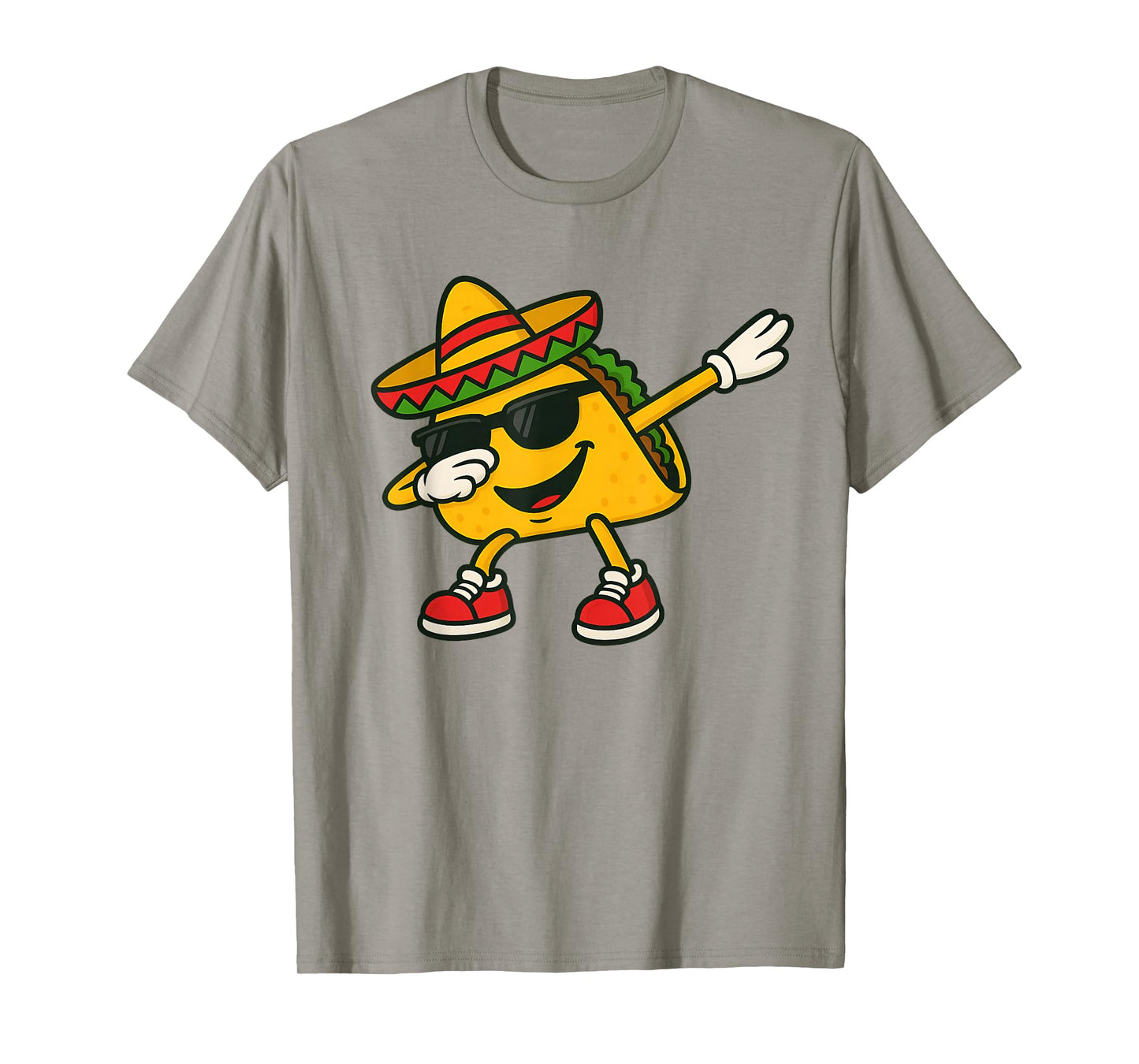 Dabbing Taco Cinco de Mayo Funny Mexican Food Dab Boys Kids T-Shirt