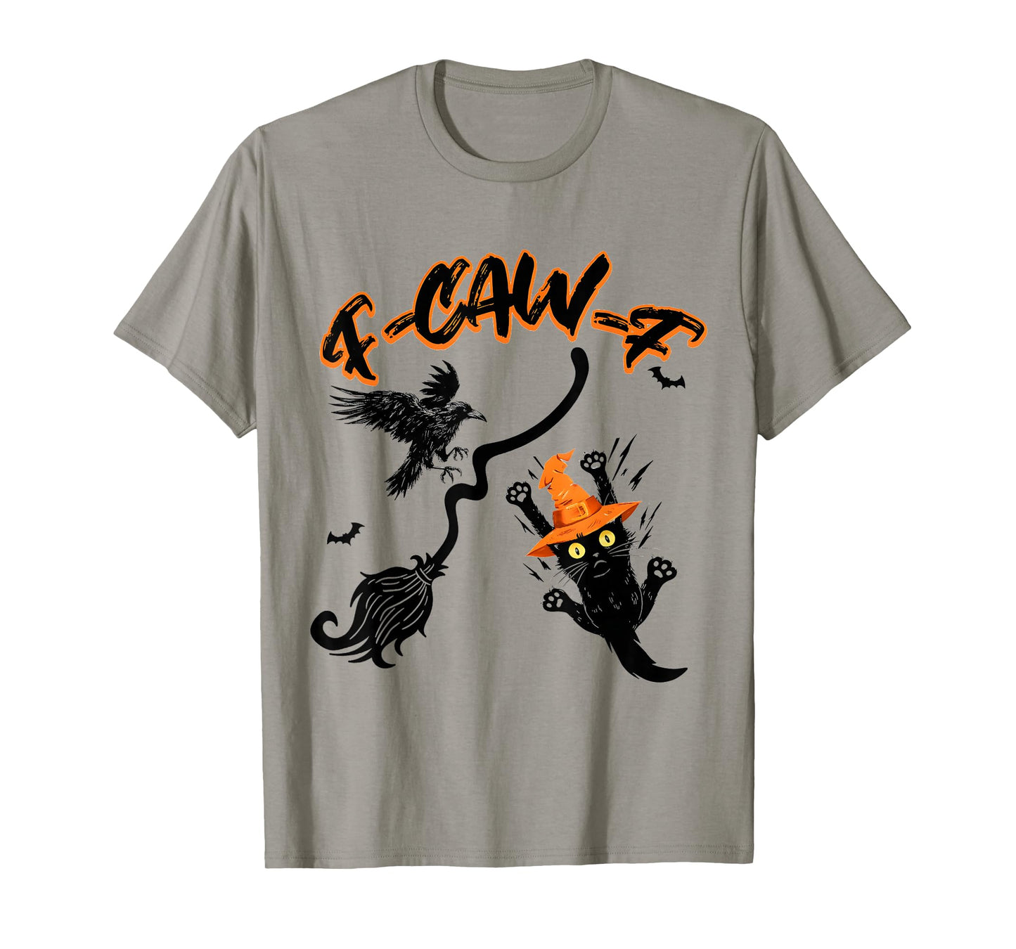 F-Caw-F Black Bird Funny Crow Gothic Raven Sarcastic Humor T-Shirt
