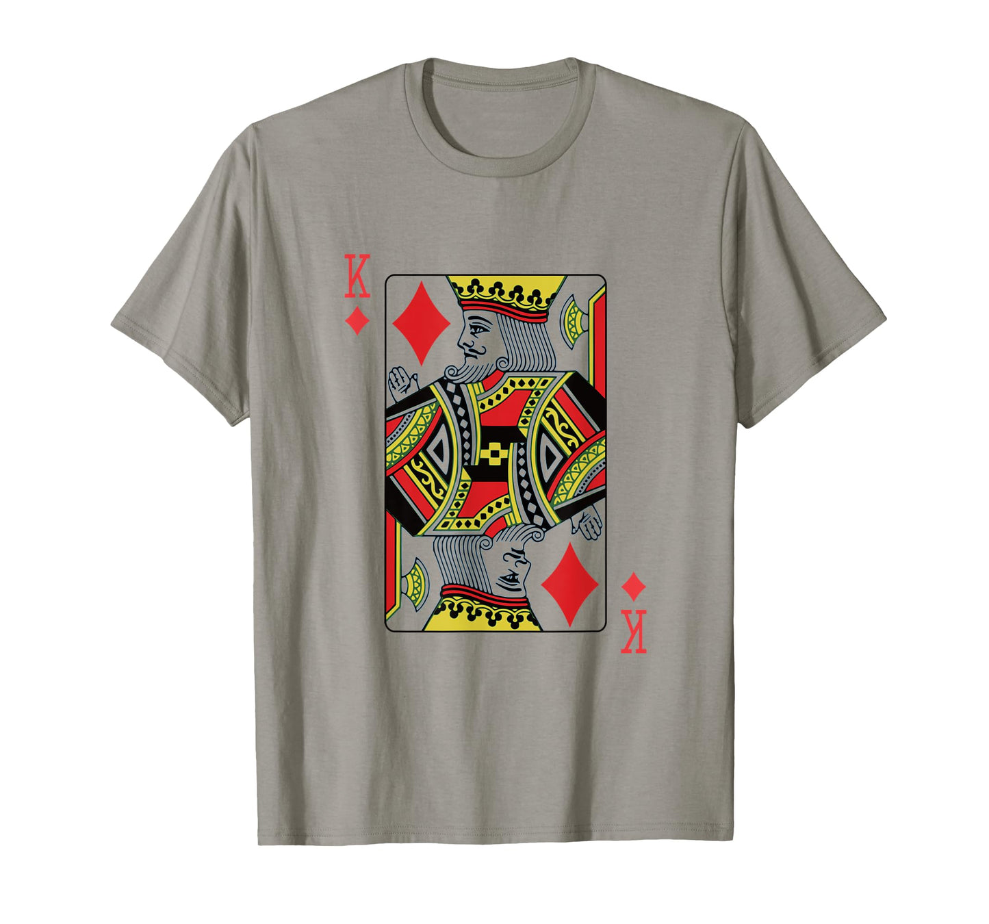 King of Diamonds Playing Card Poker T-Shirt