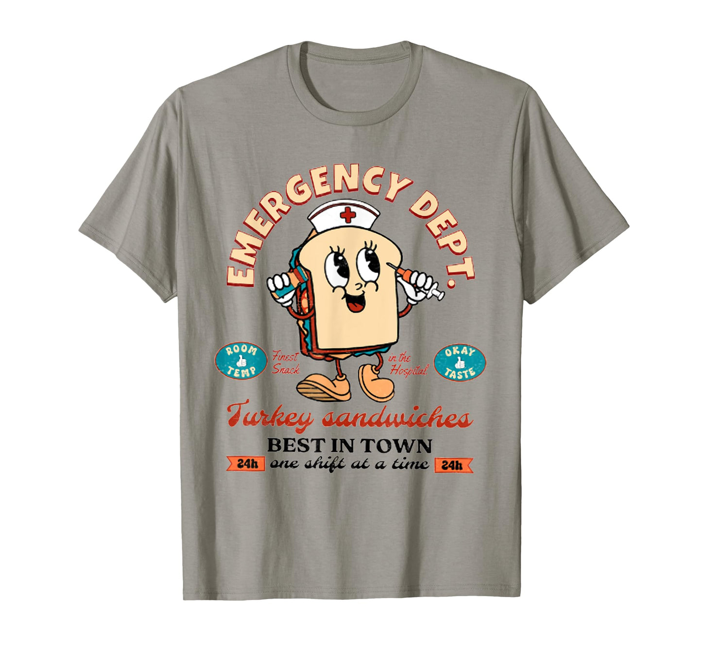 Emergency Dept Turkey Sandwiches Emergency Medicine ER ED T-Shirt
