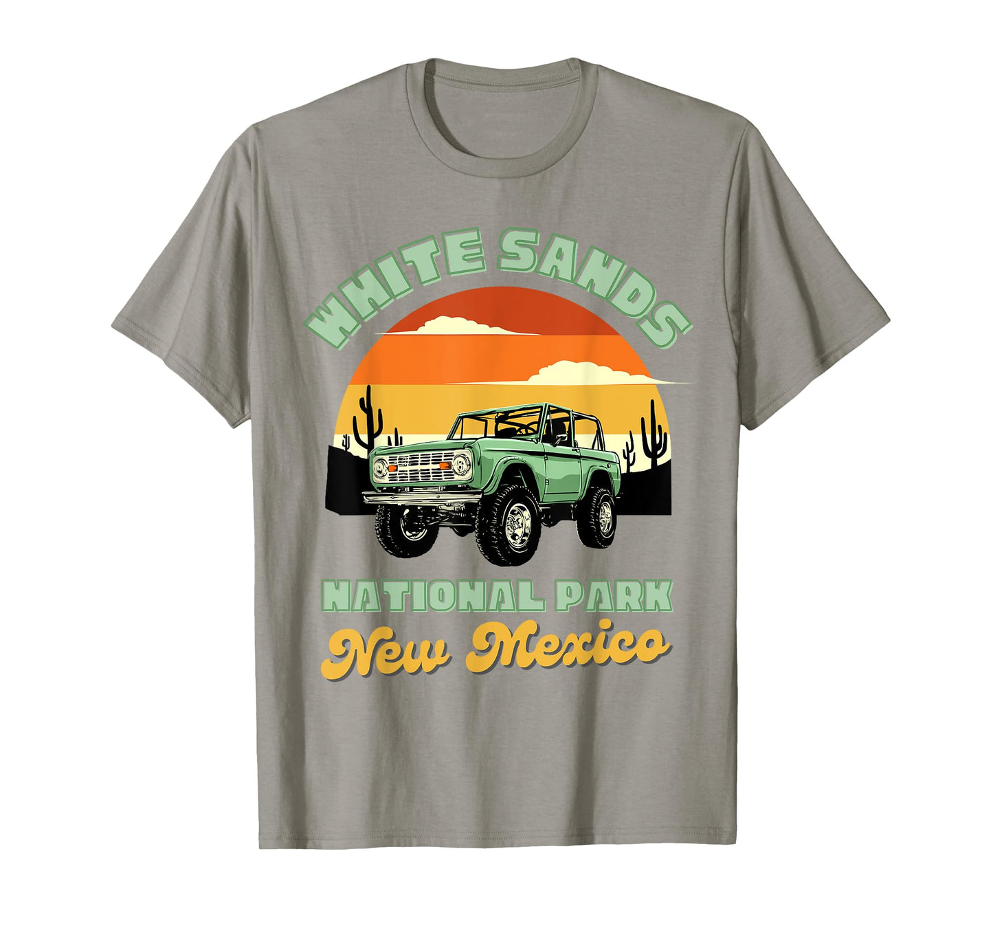 White Sands National Park New Mexico Retro Souvenir Travel T-Shirt