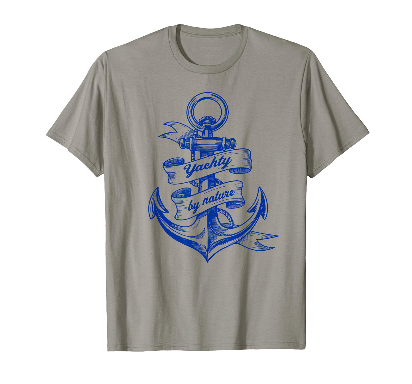 Yachty By Nature Nautical Yacht Club Boating aesthetic T-Shirt