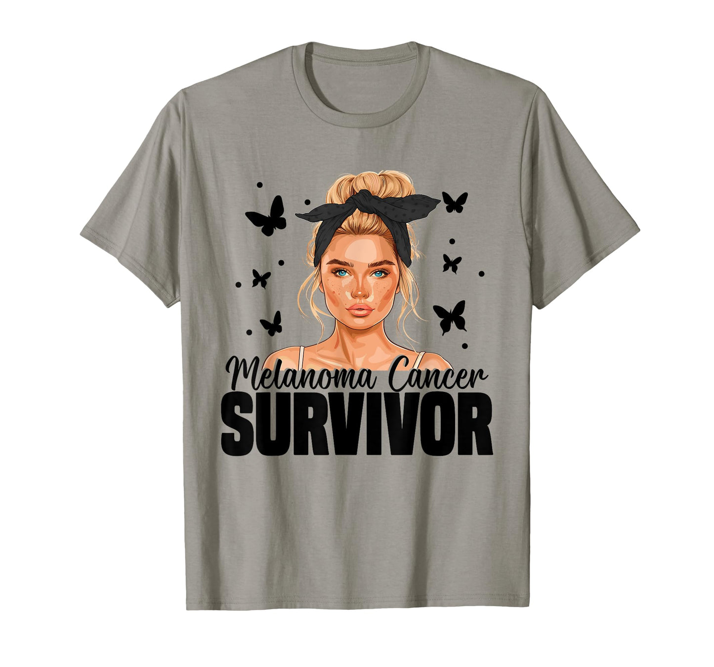 Melanoma Cancer Awareness Month Melanoma Cancer Survivor T-Shirt