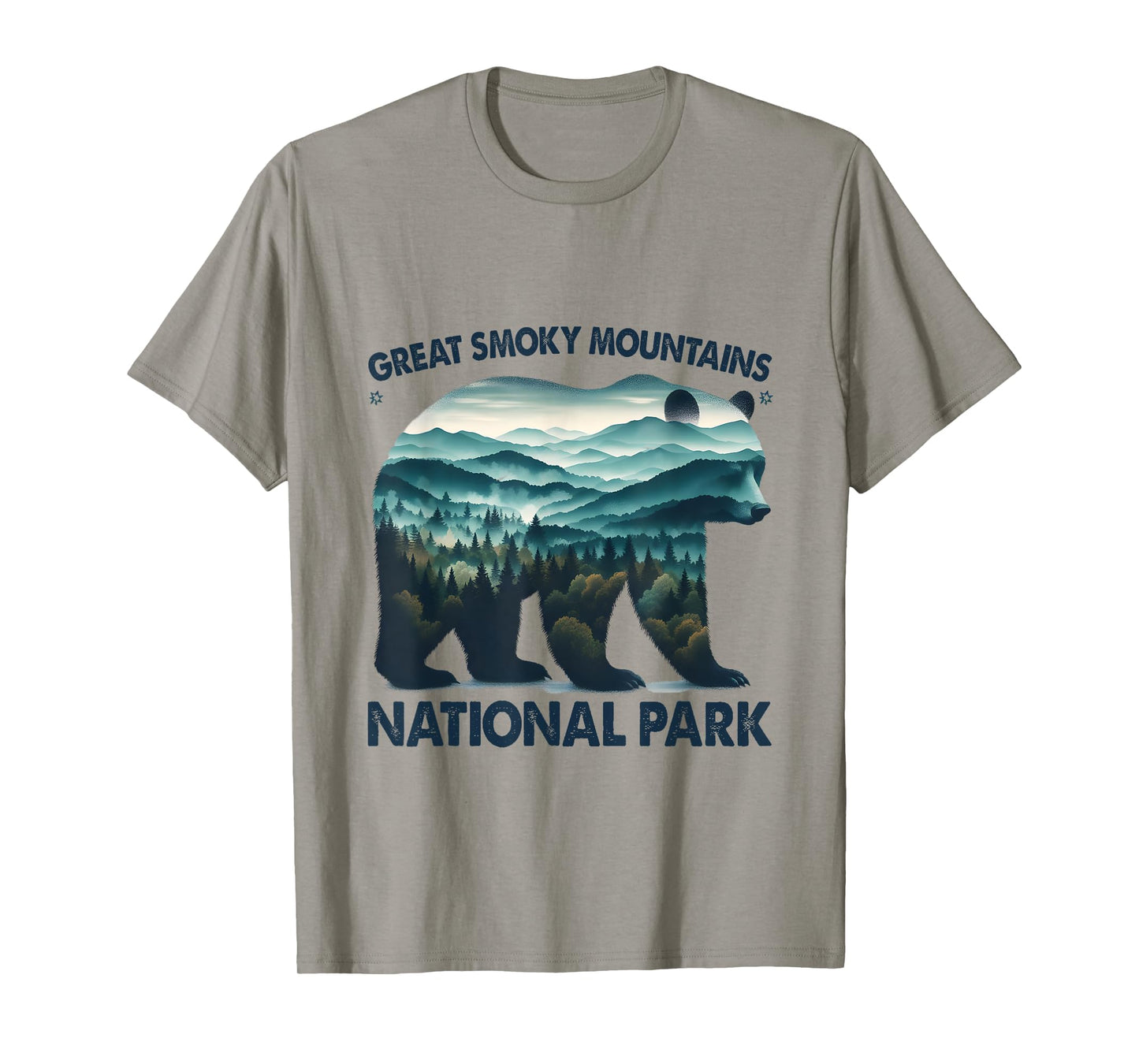 Great Smoky Mountains National Park Bear Hiking Camping T-Shirt