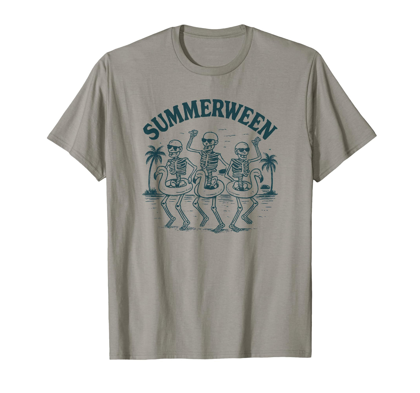 Summerween Summer Halloween Funny Summerween T-Shirt