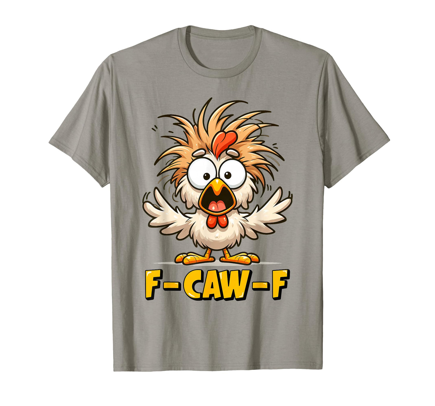 Funny F-Caw-F Chicken FCAWF Rooster Halloween Bird Crow T-Shirt