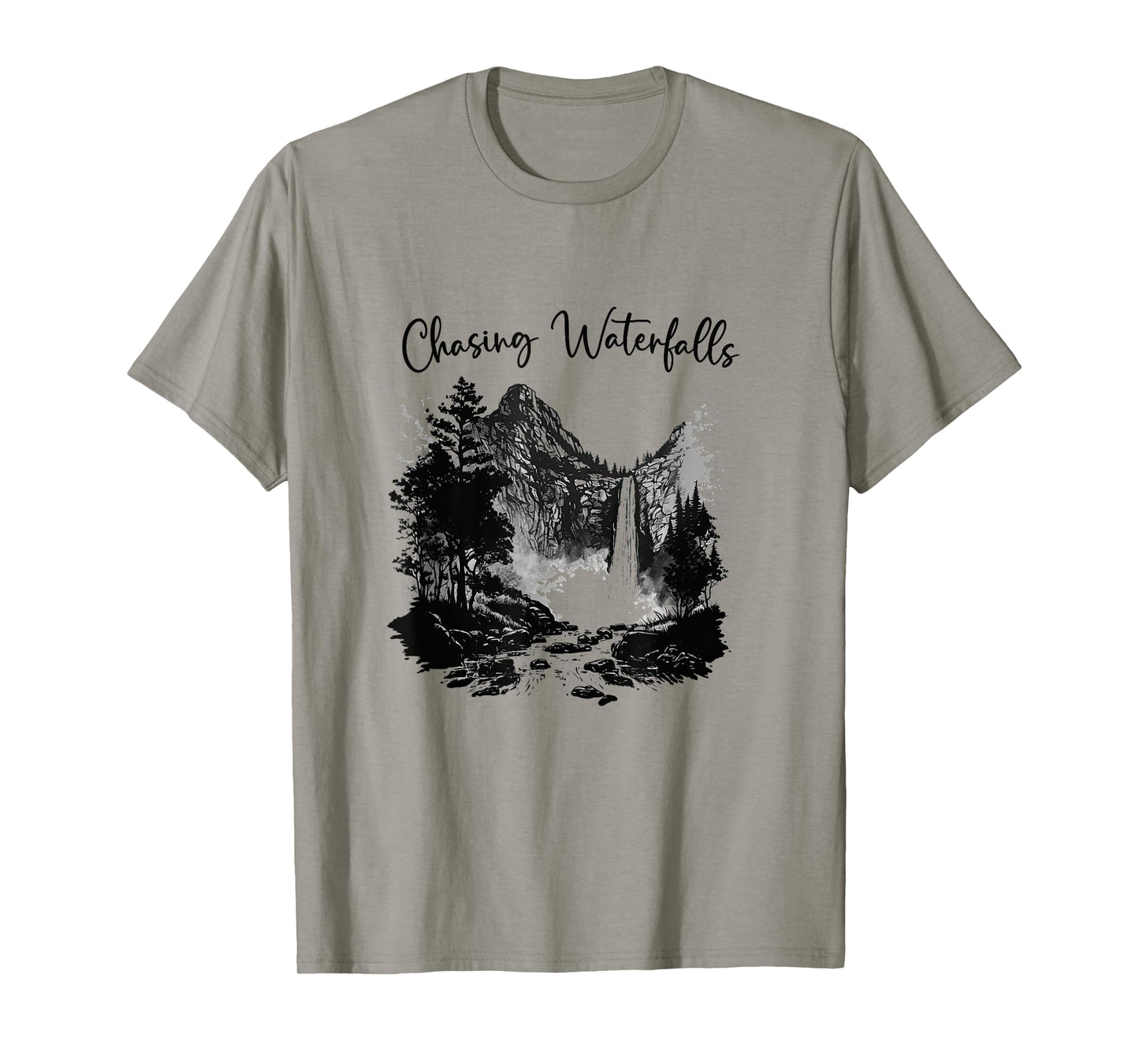 Hiking Tees Hiking Chasing Waterfalls Hikers Nature Lover T-Shirt