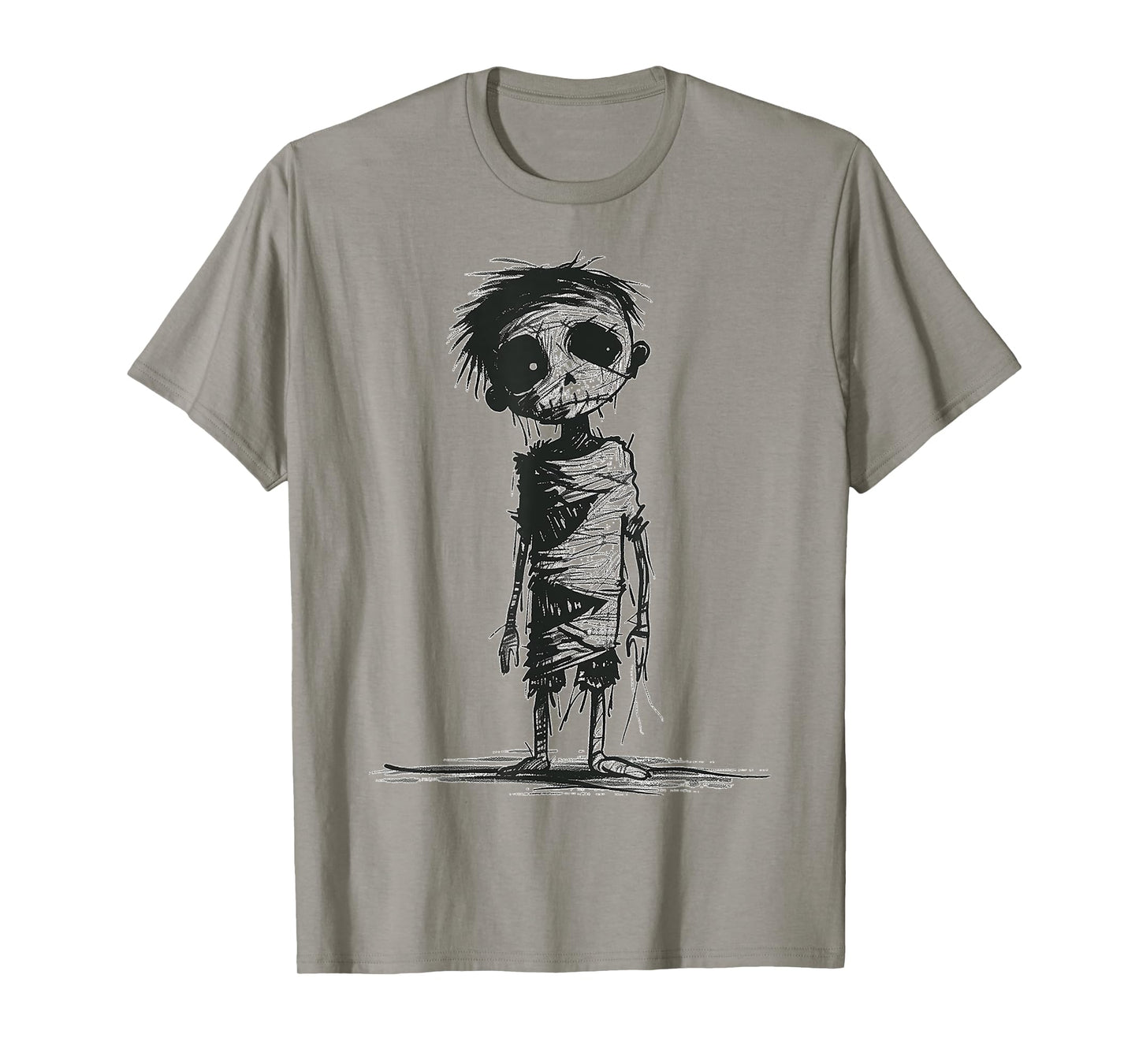 Zombie Costume Halloween Graphic Art Zombie T-Shirt