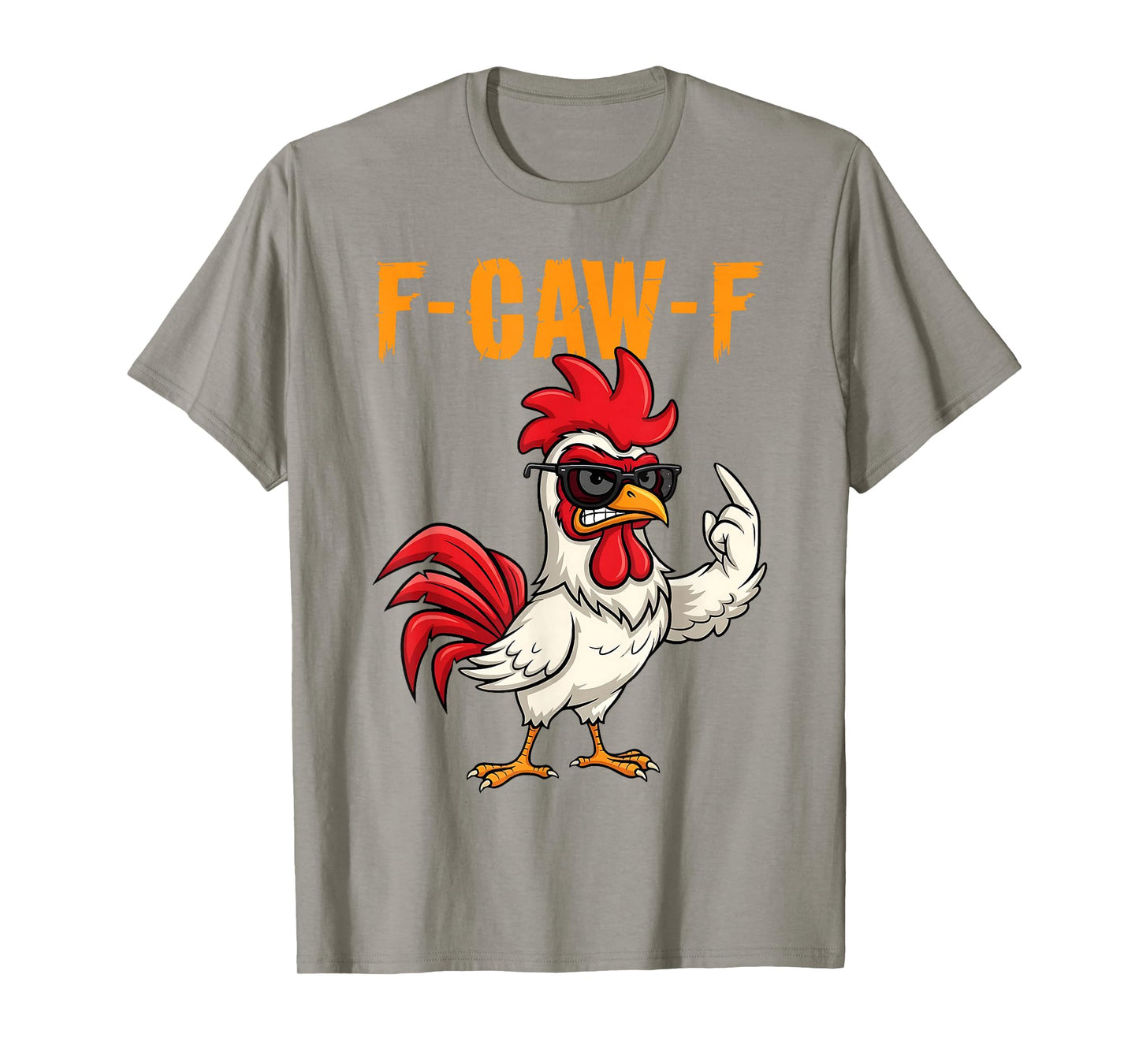 Funny F-Caw-F Chicken FCAWF Rooster Halloween Bird Crow T-Shirt