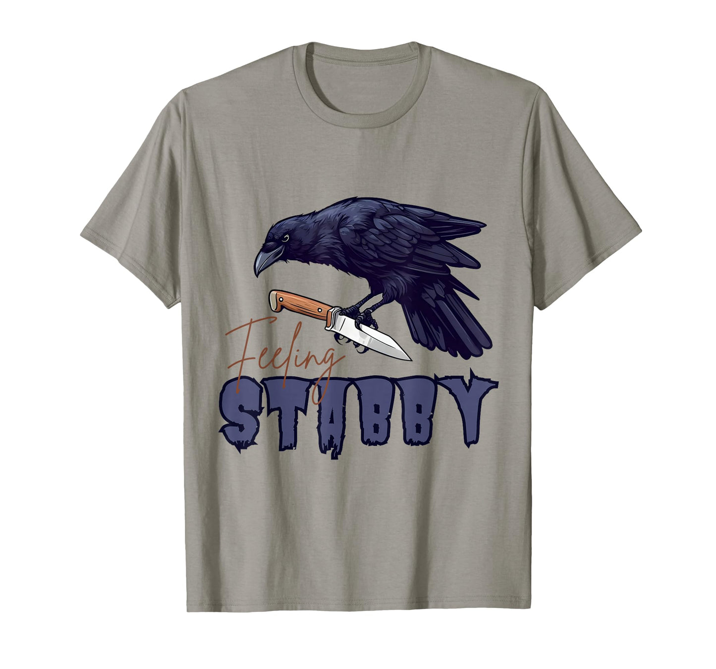 F-Caw-F Black Bird Funny Crow Gothic Raven Sarcastic Humor T-Shirt