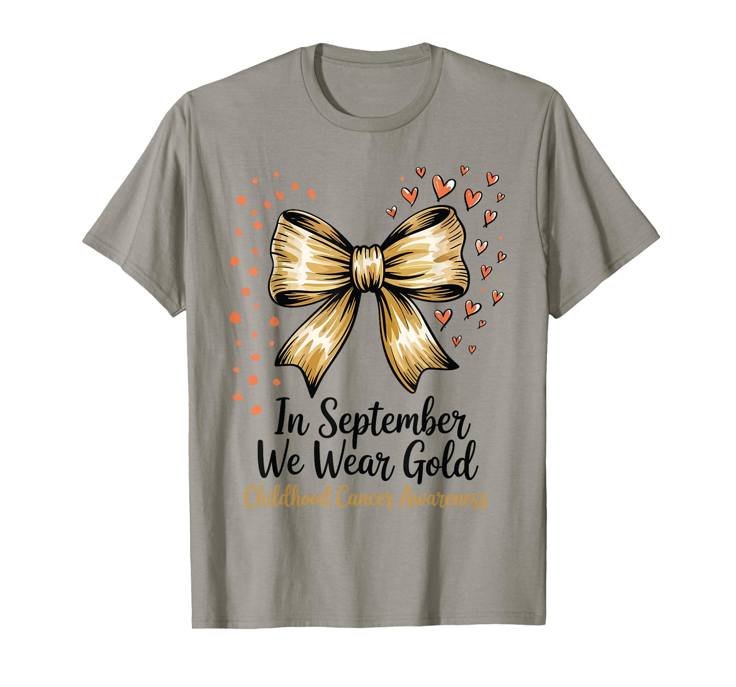 Childhood Cancer Awareness Support T-Shirt