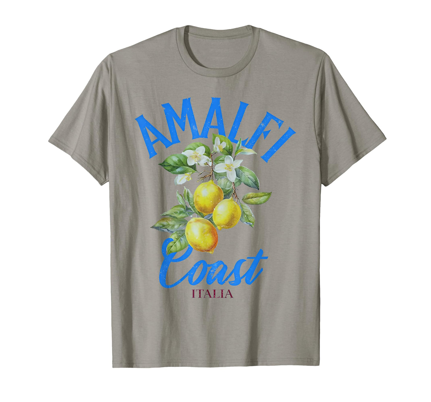 Italy Gift For Her Amalfi Coast Italy Sorrento Capri Lemons T-Shirt