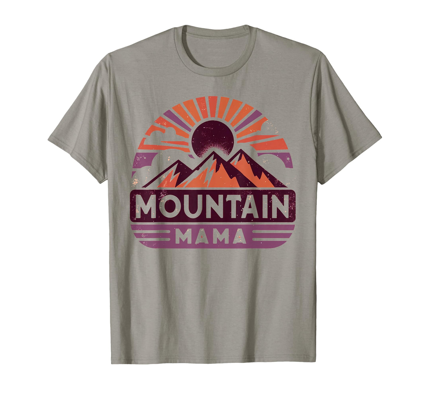 Mothers Day Love Hiking Mountain Mama T-Shirt