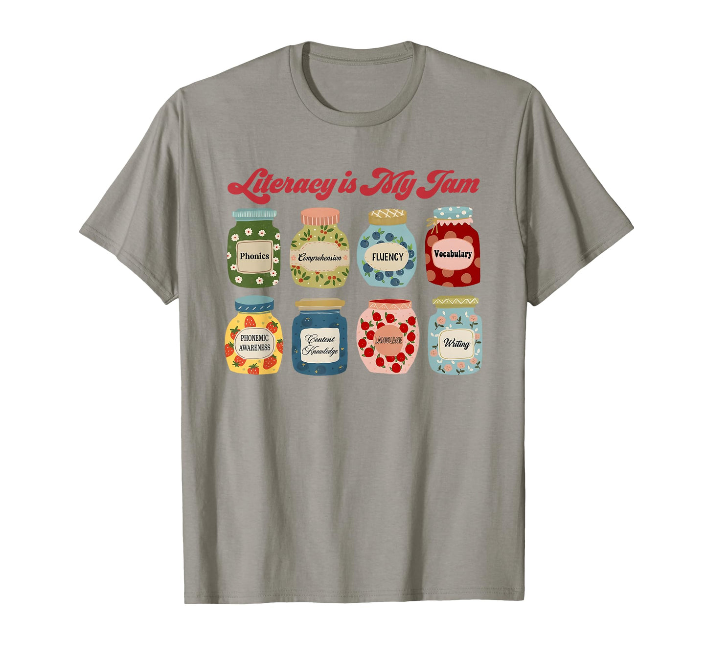 Literacy is My Jam, Literacy Teacher T-Shirt