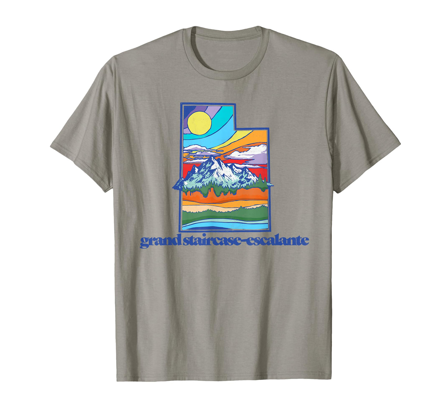 Grand Staircase-Escalante Utah Vintage Nature Outdoor T-Shirt