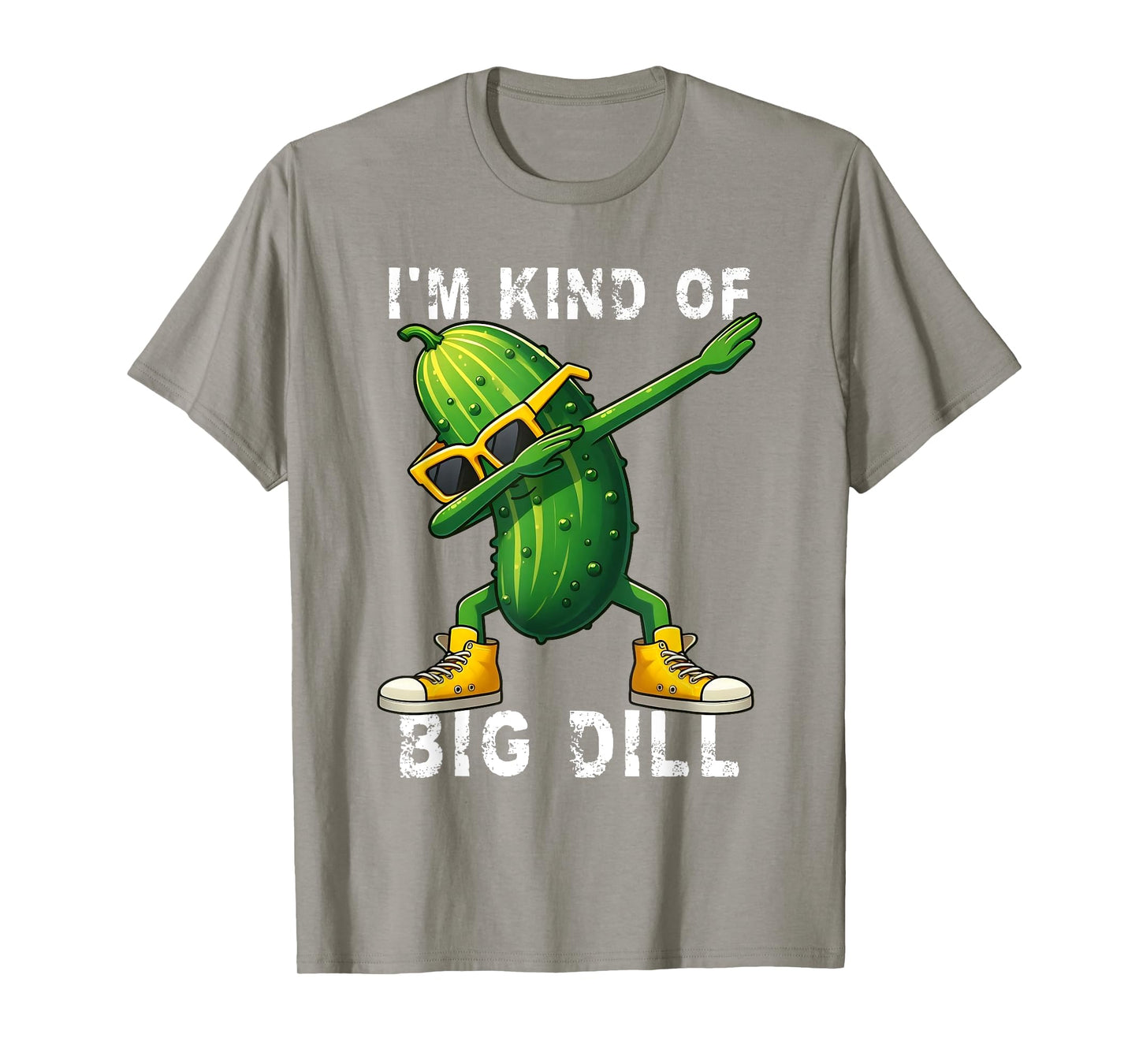 I’m Kind Of Big Dill Pickle Dabbing Halloween Cucumber T-Shirt