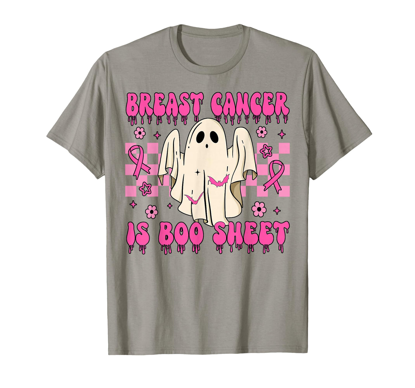 Breast Cancer is Boo Sheet Halloween Breast Cancer Awareness T-Shirt