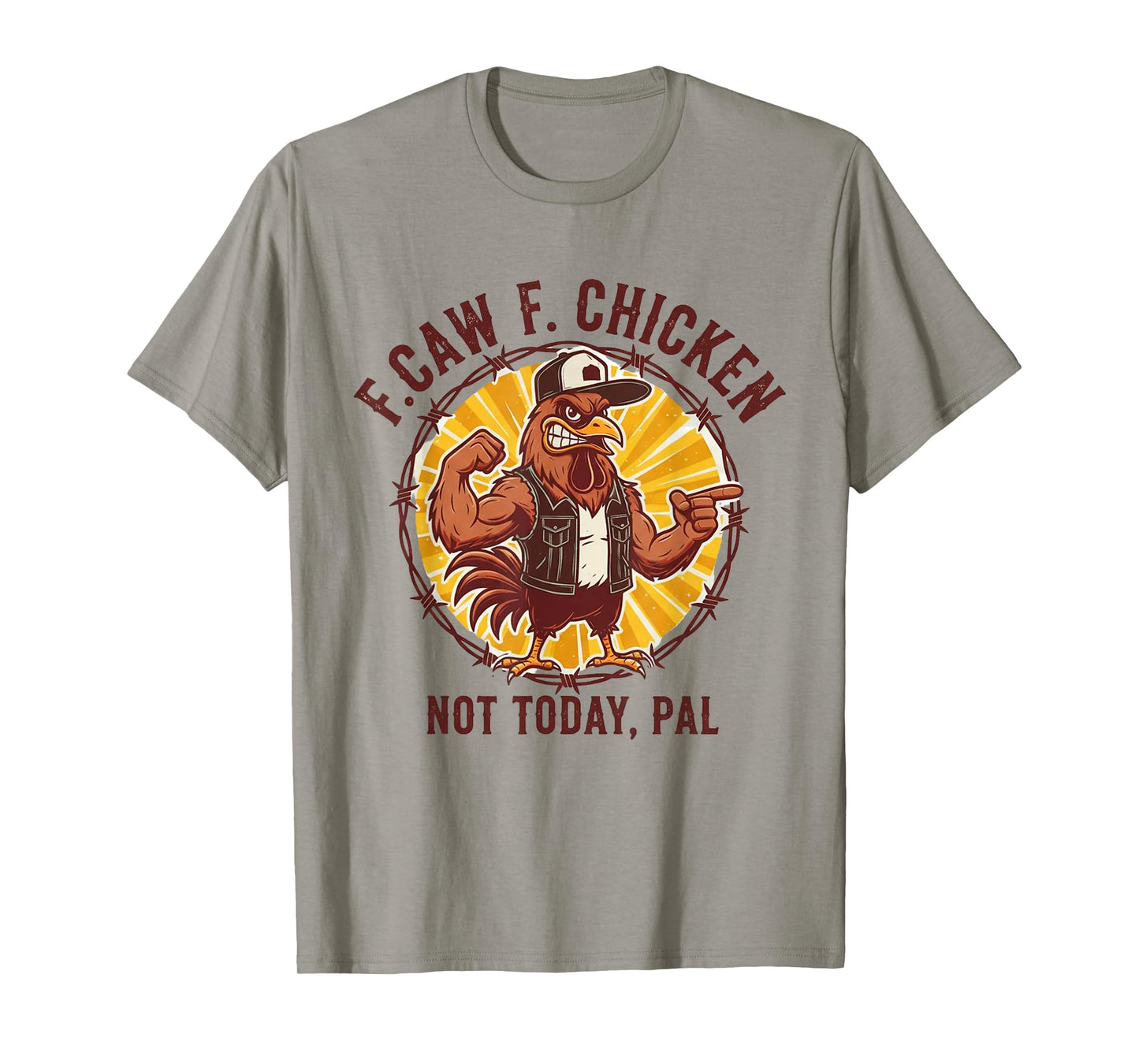 Funny F-Caw-F Chicken FCAWF Chicken T-Shirt