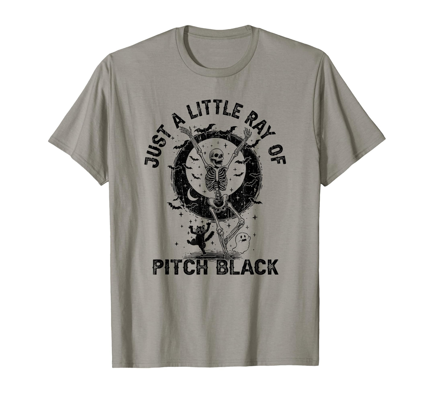 Just A Little Ray of Pitch Black, Funny Halloween T-Shirt