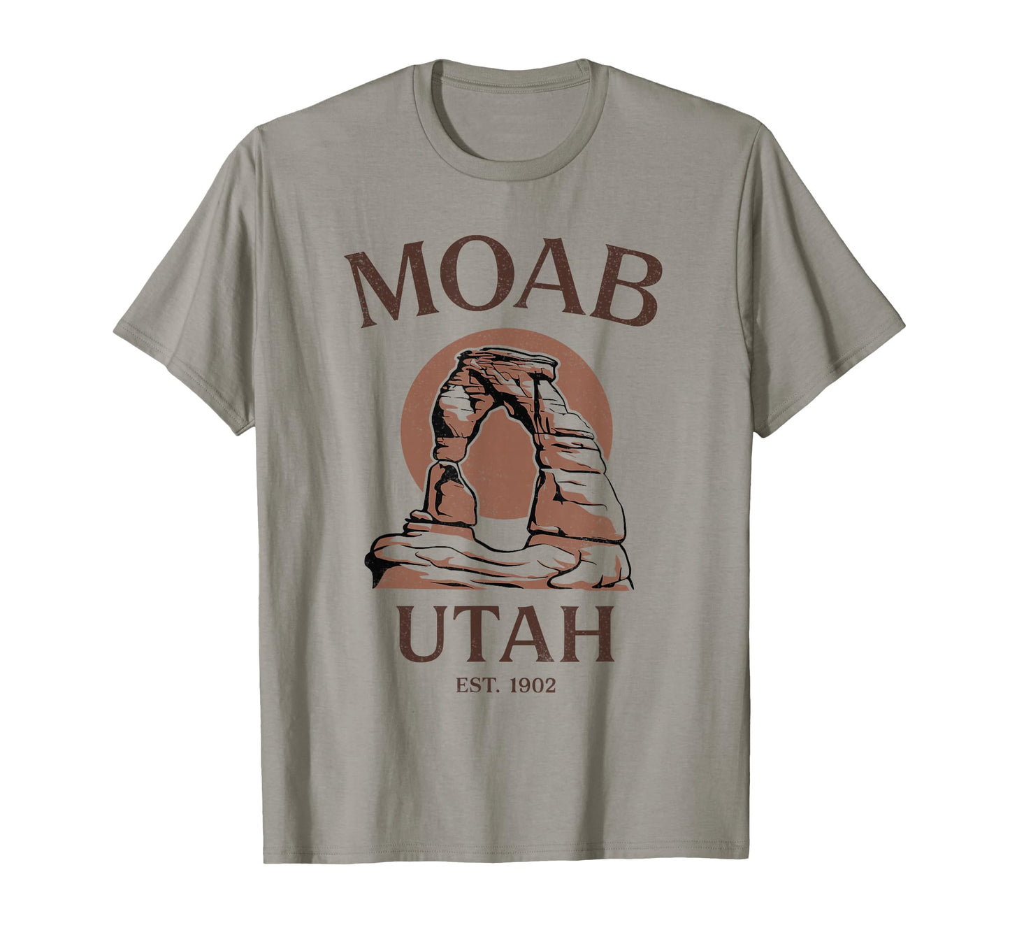 Vintage Moab Souvenir Big 5 Utah Mighty Five National Park T-Shirt