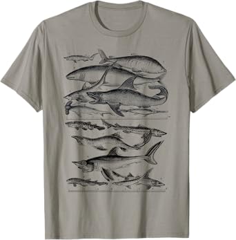 Shark Species Biology Ocean Sea Animals White Shark T-Shirt