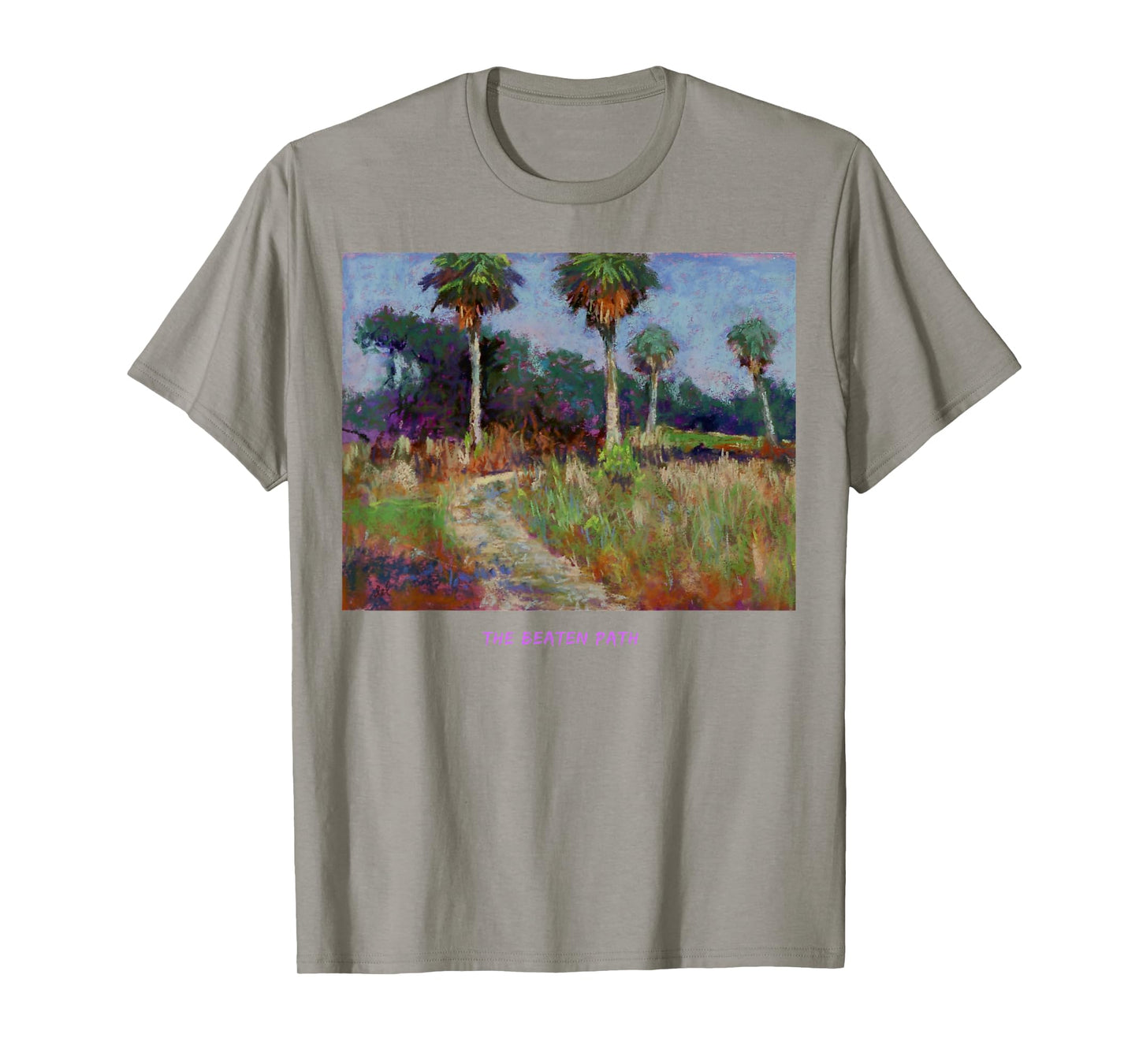 tropical arty-tees The Beaten Path tshirt