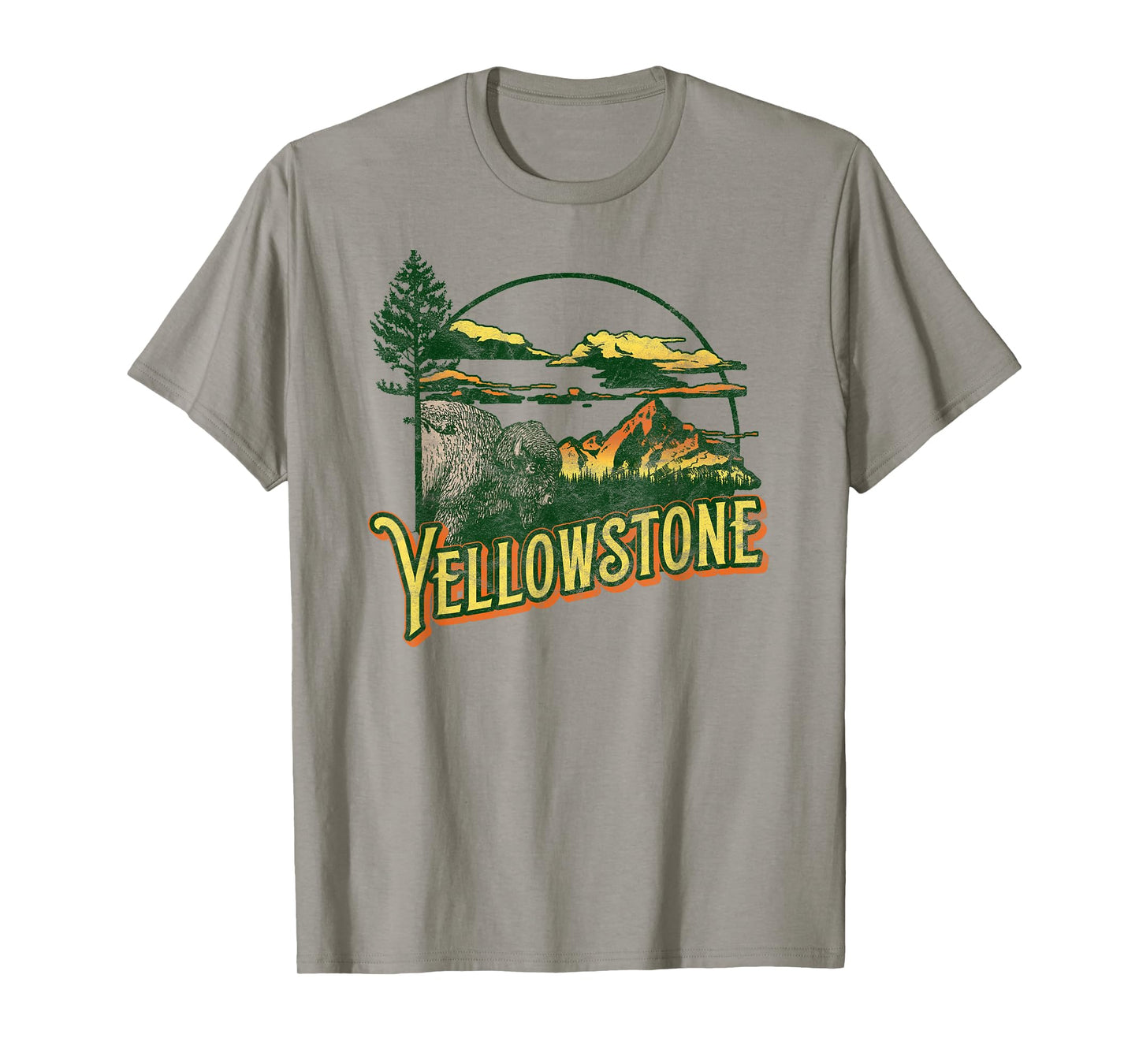 Vintage Yellowstone National Park Retro T-Shirt T-Shirt