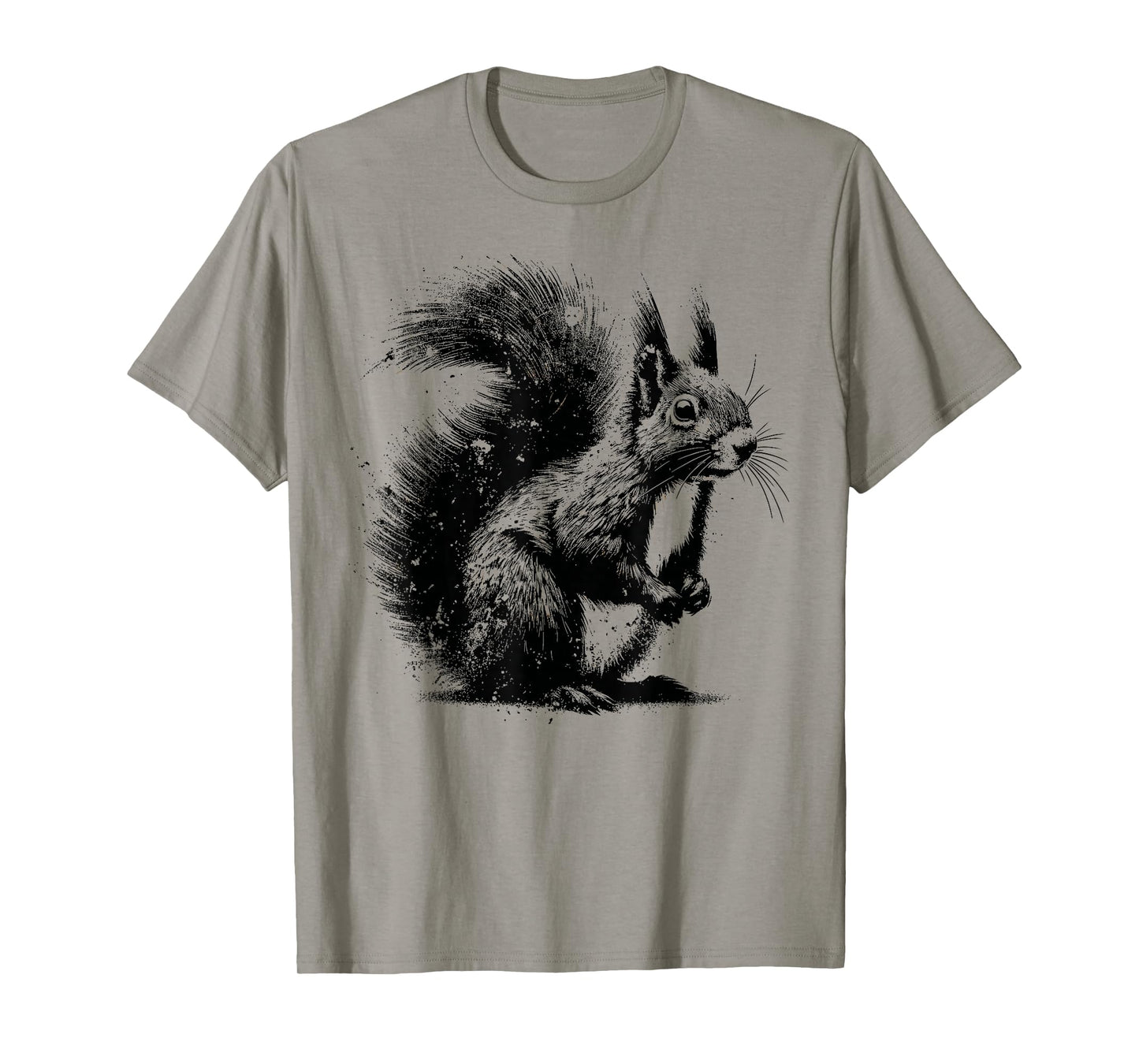 Edgy Grunge Aesthetic Squirrel Lover Shirt Edgy Squirrel T-Shirt