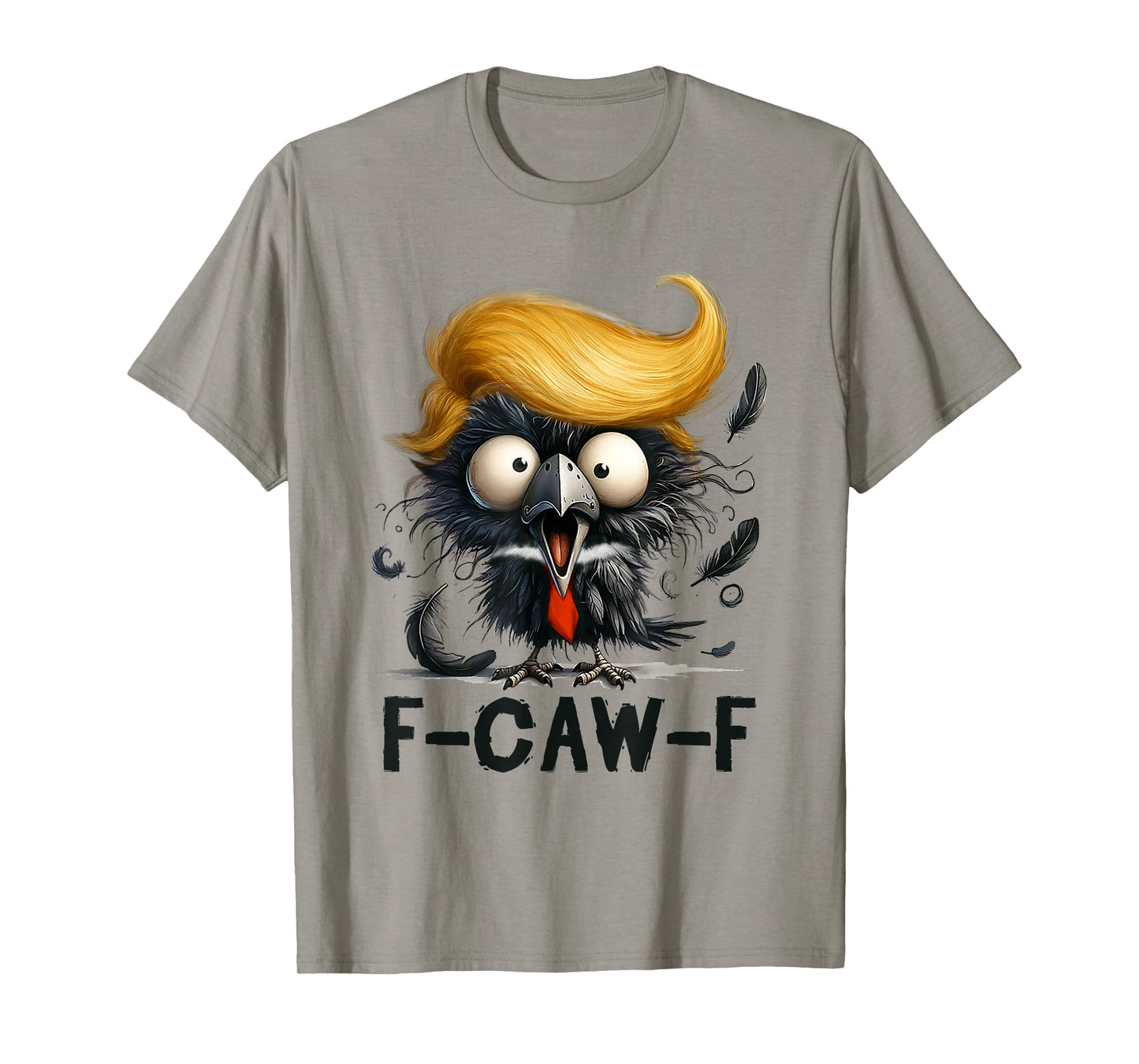 Funny F- Caw -F Crow FCWF Raven Halloween Lazy Costume T-Shirt