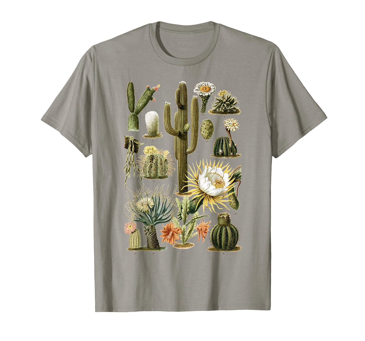 Cactus Succulent Plant Vintage Cacti Botanical Botanical T-Shirt