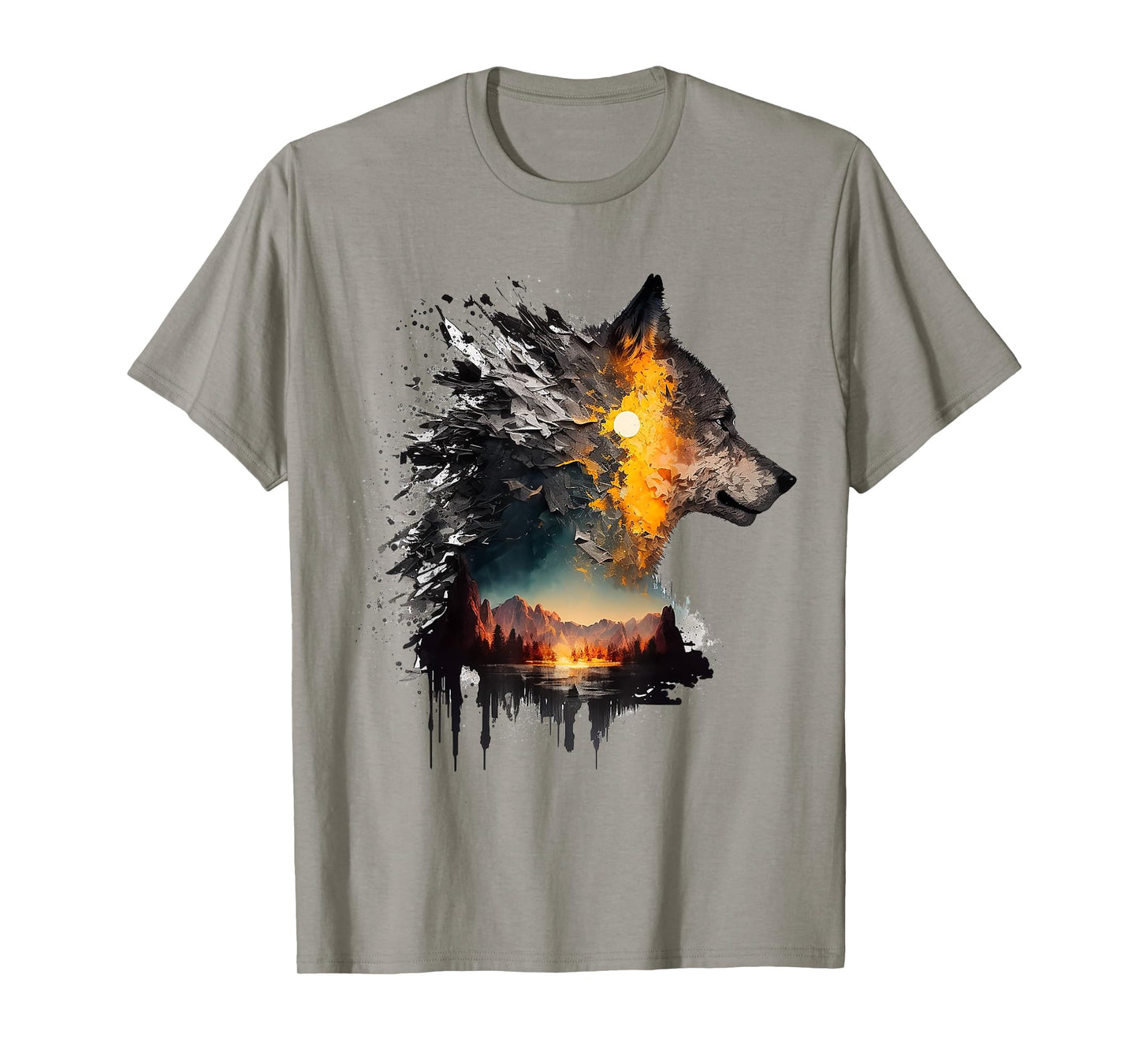 Wolf animal lovers, animal wolf T-Shirt