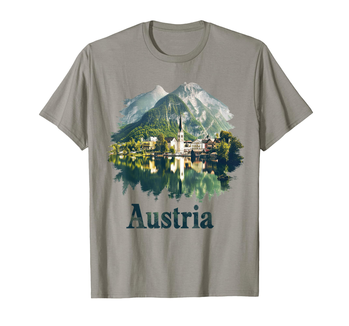 Austrian Landscape Souvenir Alps Hiking Nature T-Shirt