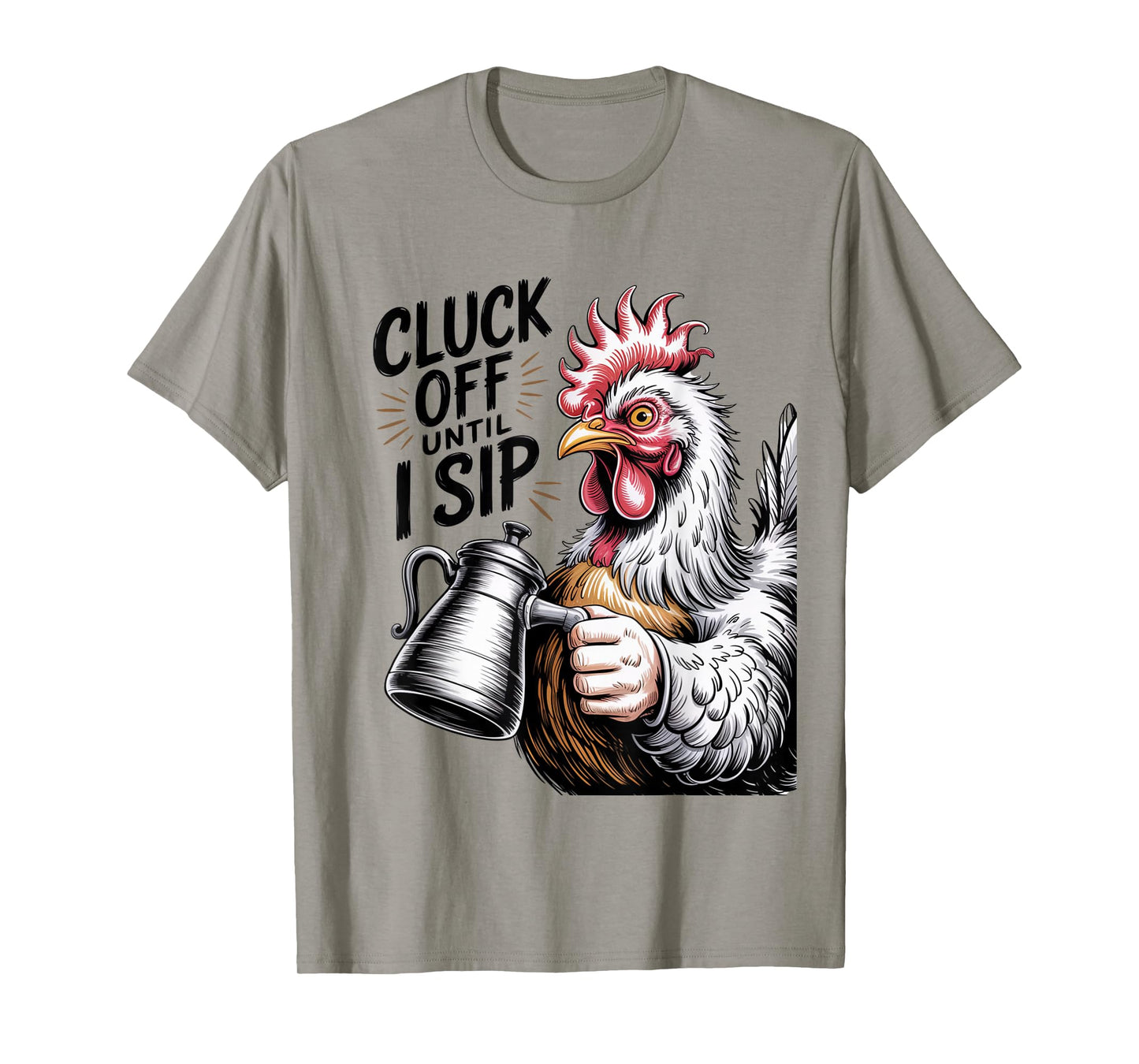 Funny Coffee Lover F-CAW-F Cawfee T-Shirt