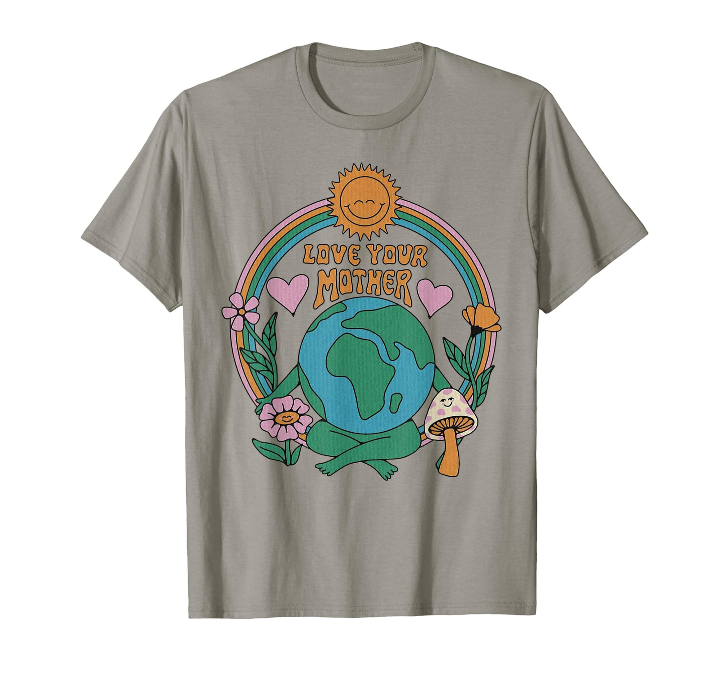 Love Your Mother Vintage Environmentally Friendly Earth Day T-Shirt