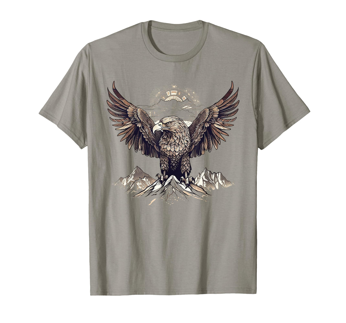 Eagle Artwork | Animal Bird Motif Eagle T-Shirt