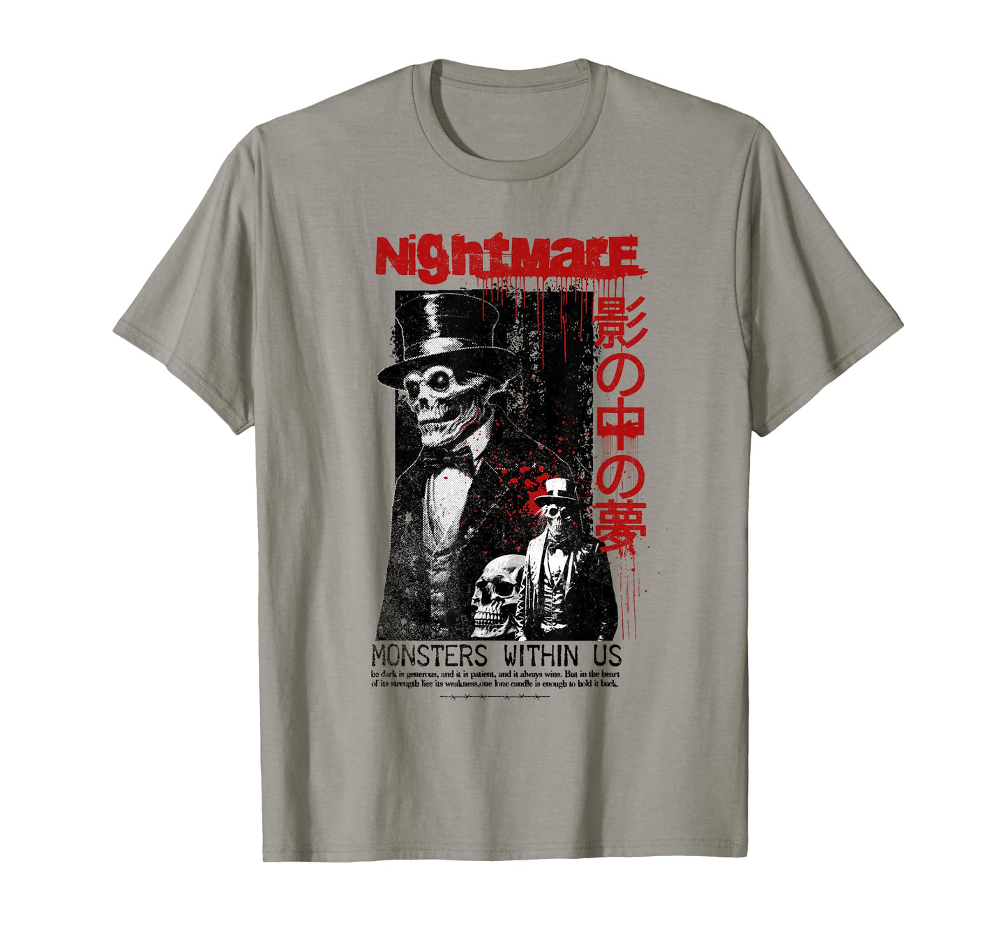 Gothic Halloween Streetwear T-Shirt