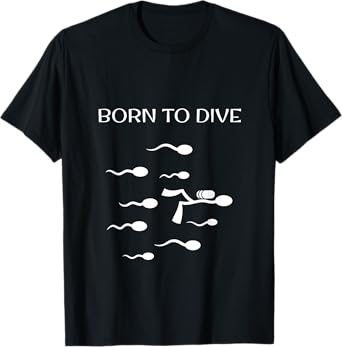 Diver gift for scuba diver, diving holidays by the sea, diving T-Shirt