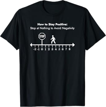 Stay Positive Wholesome Meme for Math Teacher T-Shirt for Men Women Girls Kids