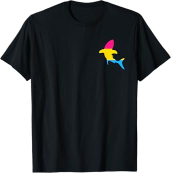 LGBT-Q Animal Pansexual Pride Gay Shark Men Women T-Shirt