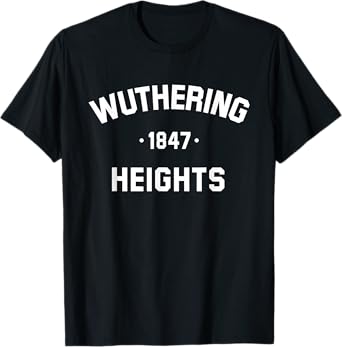 Wuthering Heights by Emily Bronte - Booklover T-Shirt
