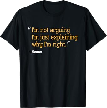 HOMER Gift Quote Funny Birthday Personalized Name Idea T-Shirt
