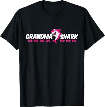 Grandma T-Shirt Grandma Shark Tee Shirt Mother's Day Gift T-Shirt