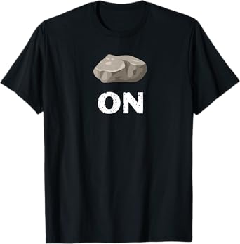 Rock On Funny Rock Geology Mineral T-Shirt Tee T-Shirt