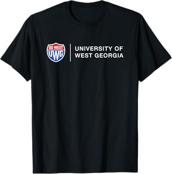 University of West Georgia UWG Wolves Shield Logo T-Shirt