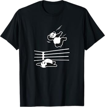 Panda Bear Wrestling Shirt | Funny Panda Gift T-Shirt